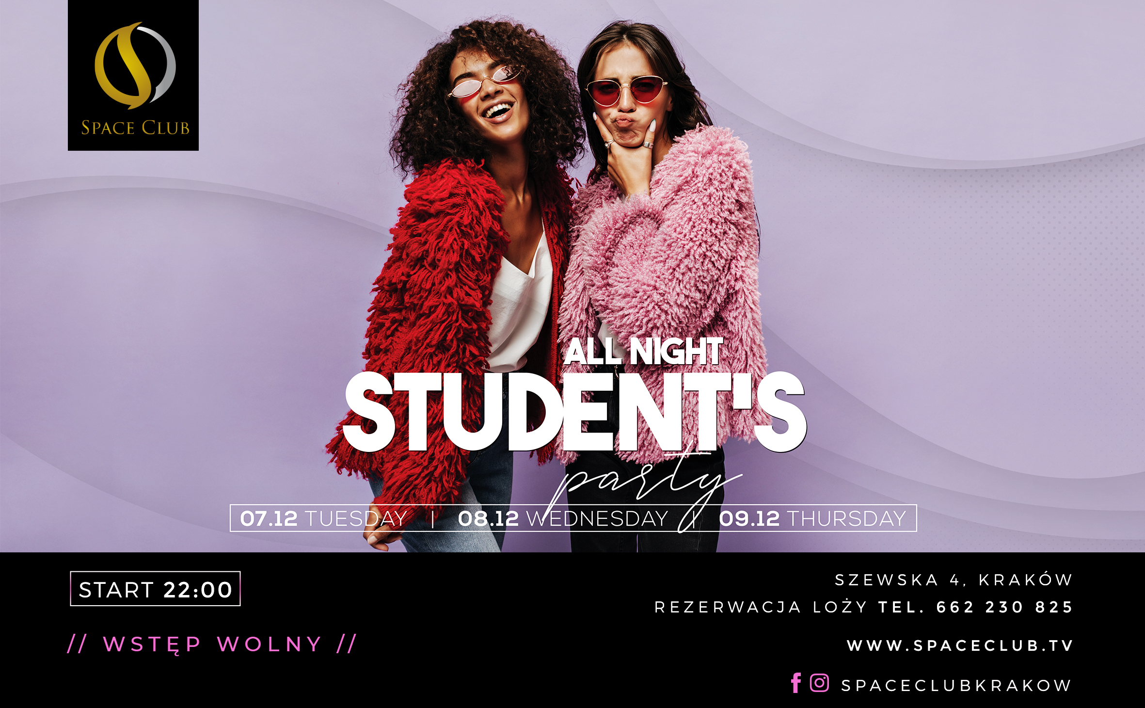 all night student's party